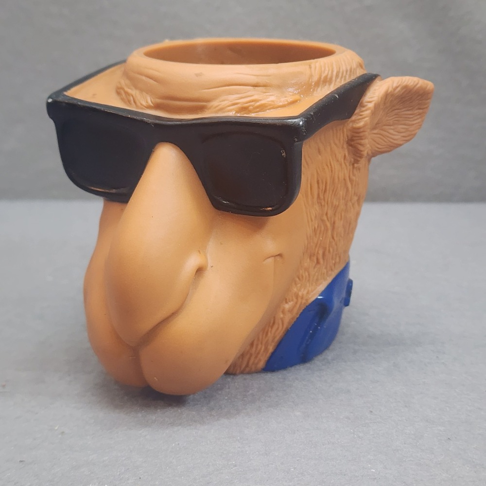 Camel‎ Joe Camel Rubber Koozie Holder Tan Smooth Character Vintage 1991